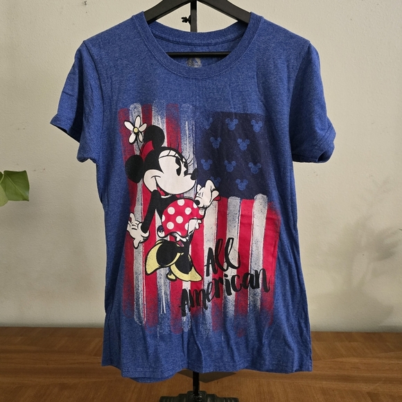 Disney Tops - Disney Store Minnie All American T-shirt